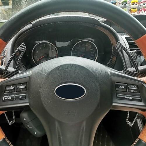 For Toyota 86 Subaru BRZ 2012-2020 Forester XV 2013-2018 Real Carbon Fiber Steering Wheel DSG Paddle Shifters Extensions Replace