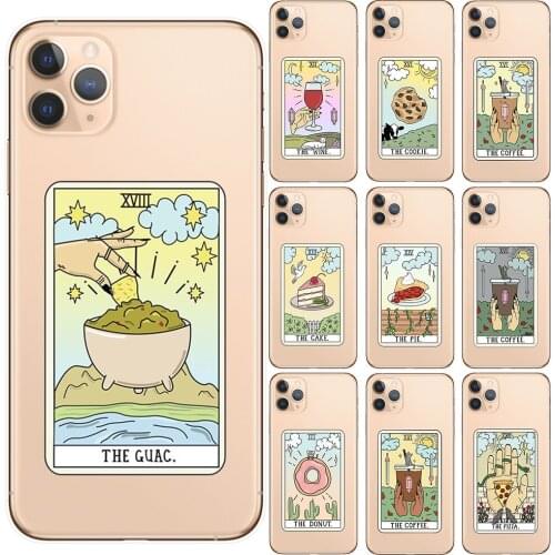 Aesthetic Art Coffee Pizza Cake Soft Silicone Phone Case Cover For iPhone 12 11 Pro Max XS Max X XR 6 6S 7 8 Plus 5S SE 2020 SE2