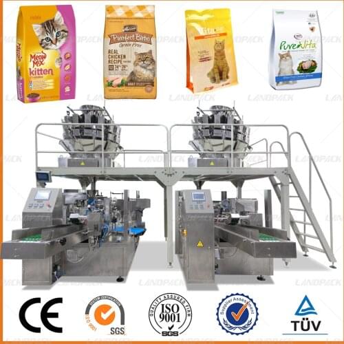 Cat Food Rotary Stand up Pouch Granule Packing Machine Manufacturers