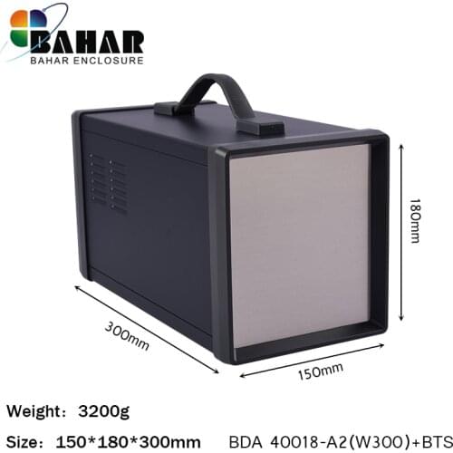 Bahar housing 150X180X300 high-end case Portable equipment shell metal instrument box BDA40018-W300+BTS