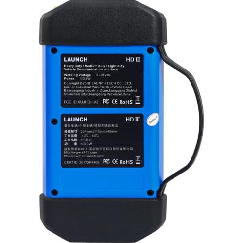 Launch X431 HD3 Ultimate Heavy Duty Truck Diagnostic Adapter for V+, PAD3, Pro3