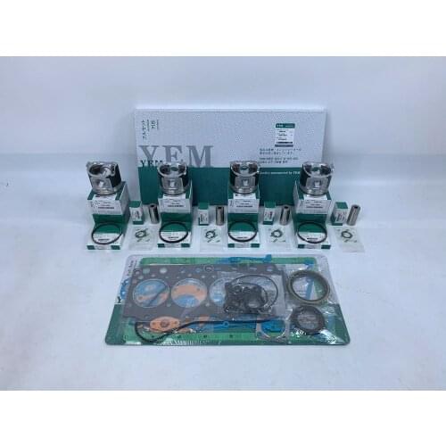 New Aftermaket Engine Part V1903 Engine Rebuilding Kit With Cylinder Gasket Set Piston Rings For Kubota