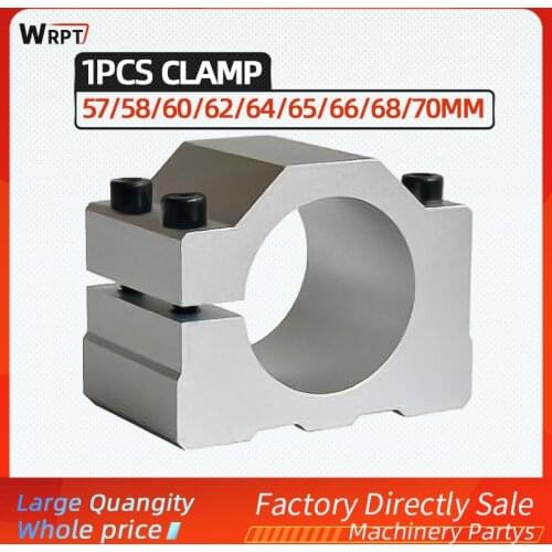 New Type Spindle Motor Mount 57/58/60/62/64/65/66/68/70mm Aluminum Profile CNC Engraving Machine