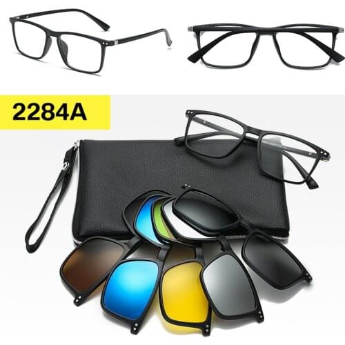 Optical Glasses Frame Eyeglasses Frames Men Magnetic Sunglasses Male Women Magnet Clip On Sunglasses For Men Ladies