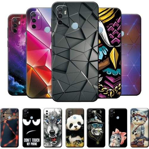 For OPPO A53 2020 Case Silicone Cover For OPPO A53 2020 6.5" Geometric Style Phone Case For OPPO A53 2020 Soft Shockproof Fundas