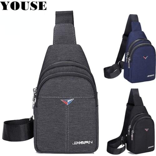 Messenger Crossbody Bags for Men Outdoor Casual Fashion Tactical Crossbody Sports Sling Small Backpack Motorcycle Side Running