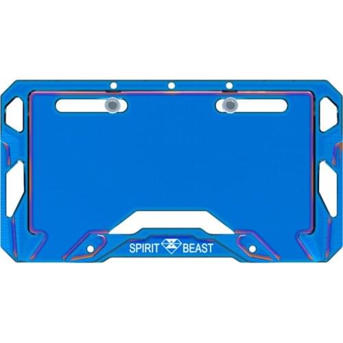 Spirit Beast Universal Motorcycle Electric Vehicle License Plate Frame Modification Tail Plate Bracket For NIU M2/U+/N1