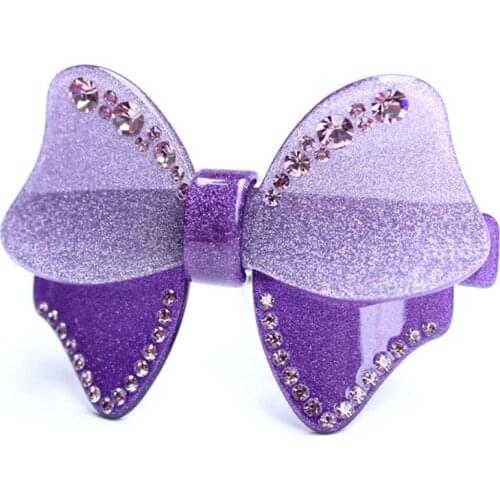 Butterfly Hair Barrette Clip - Trendy Hair Ornament for Women Girl Beauty Hair Accessories Jewelry for Thick Hair Tiara Wear