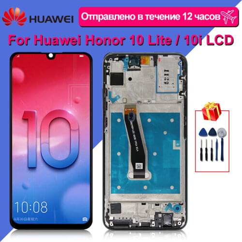 6.21" For Huawei Honor 10 Lite LCD Display Touch Screen Replacement Parts For Honor 10i HRY-LX1 HRY-LX2 HRY-LX1T LCD Display