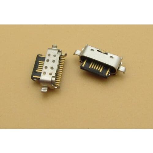 10pcs Micro USB jack connector socket phone charging port data tail dock plug For Lenovo Z6 Pro L78051
