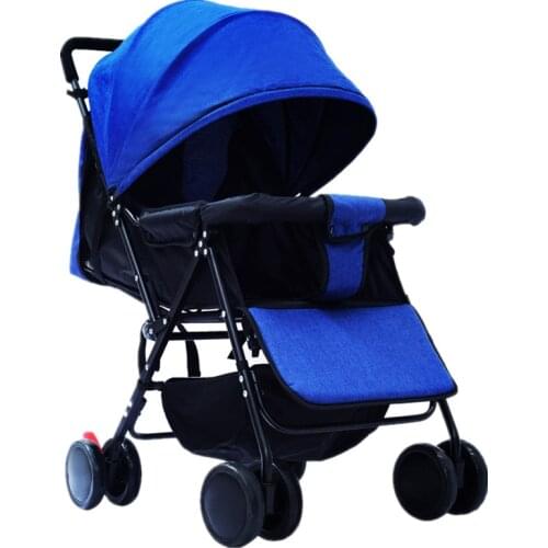 2021 Four Seasons Baby Stroller Baby Stroller C3 Sitting Lying Lightweight Folding Baby Four-Wheel Baby Carriage Strollers