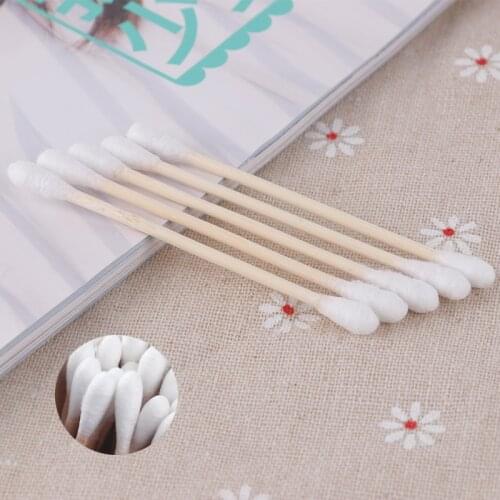 5/10 Bags Double Head Cotton Swab Buds Makeup Wood Sticks Nose Ears Cleaning Cosmetics Health Care Women Beauty Tool Accessories