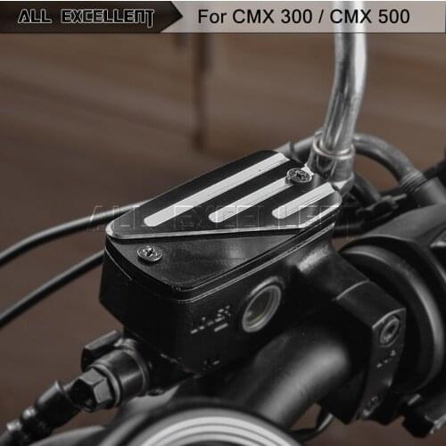 Motorcycle CNC Aluminum Front Brake Fluid Reservoir Cover Cap For Honda Rebel CMX 300 500 CMX500 CMX300 2017 2018 2019