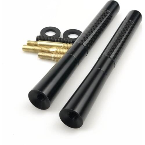 Carbon Fiber Radio Car Antenna case For Hyundai SantaFe Veracruz Mistra Tucson Veloster Rohens AZERA Avante IONIQ