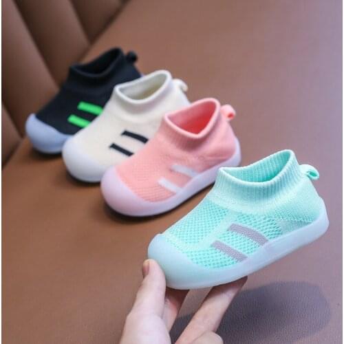 Baby Shoes Breathable Boys Girls Toddler Shoes Sport Shoes Flexibility Children Casual Sneakers Baby Mesh Running Shoes