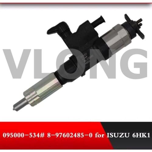 Genuine and original new common rail fule injector 095000-5340 095000-5341 09500-5342 095000-5344 8-97602485-0 for 4HK1/6HK1