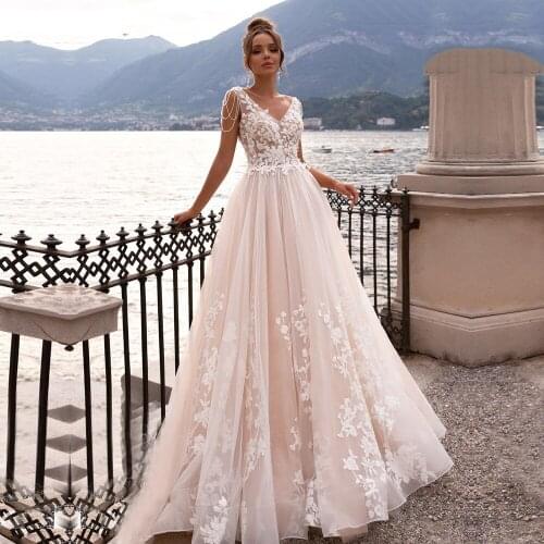 DLASSDRESS Long Wedding Dresses