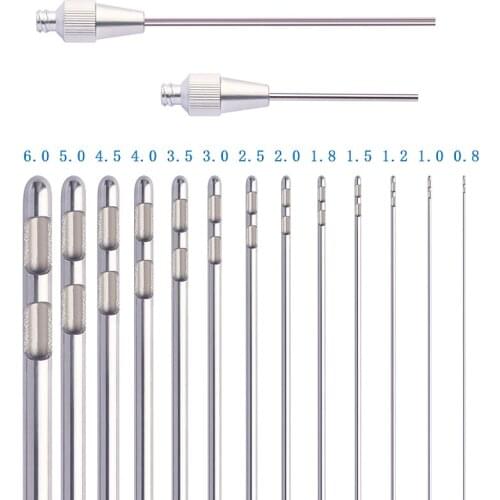 Liposuction Cannula Double Hole Inject Cannula Micro Cannula Autoclavable Liposuction Instrument