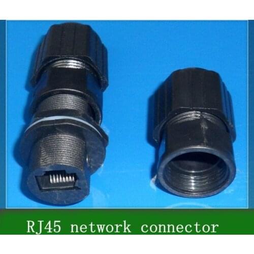 M20 RJ45 network connector Ethernet fixed joint \ line bridge AP prevent double straight head X10