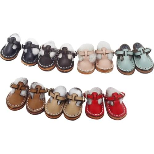 Fashion 12 inches Leather shoes for Blyth doll shoes (suitable for Blyth, AZ, licca, Pullip doll) 2.3 * 1.3 cm