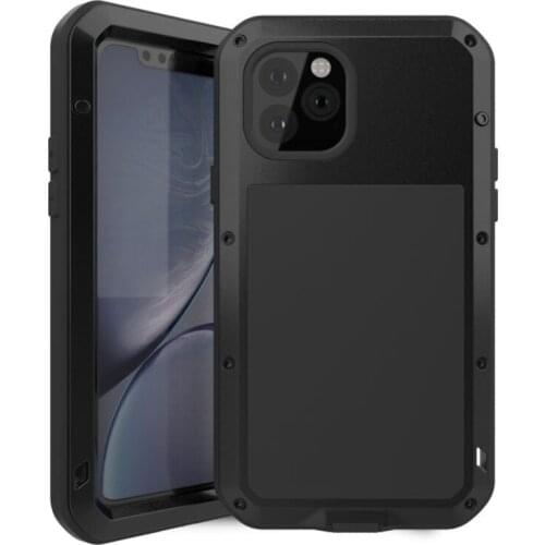 Outdoor Mountaineering Cycling Explosion Proof Waterproof Metal Armor Phone Case For iPhone 11 X XR XS Max 7 8 6 Plus SE 2020