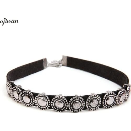 Женские бархатные чокеры Ojiwan China At AliExpress