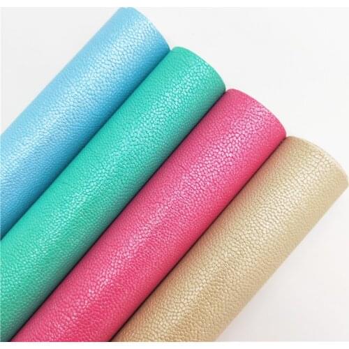 Pearlized Synthetic Faux Leather Fabric Vinyl Sheets Leather Vinil For DIY Bows Earrings 21X29CM R207A