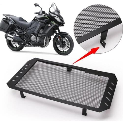 Motorcycle Radiator Protective Efficient Light Weight Solid Guard Grille Protection for Kawasaki Versys 1000 07-18