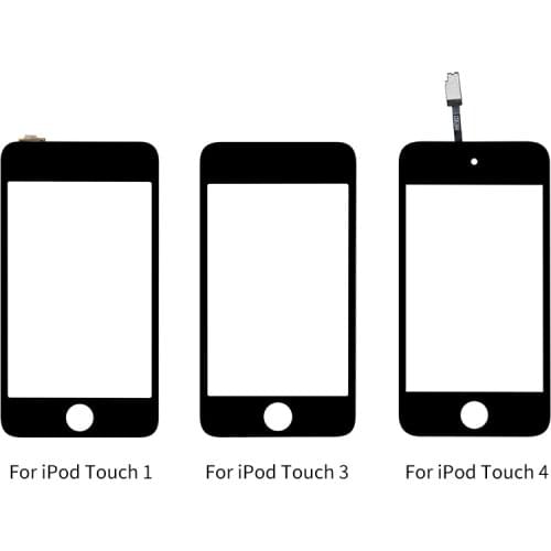 For iPod Touch 1/3/4 Generation Touch screen digitizer panel replacement part For iPod touch 1 3 4 Touch Panel screen