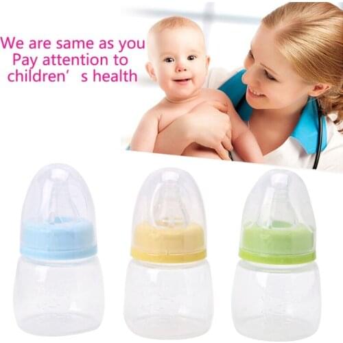 1pc 60ml 2OZ Silicone Standard Neck Baby Infant Feeding Nursing Nipple Bottle C5AF