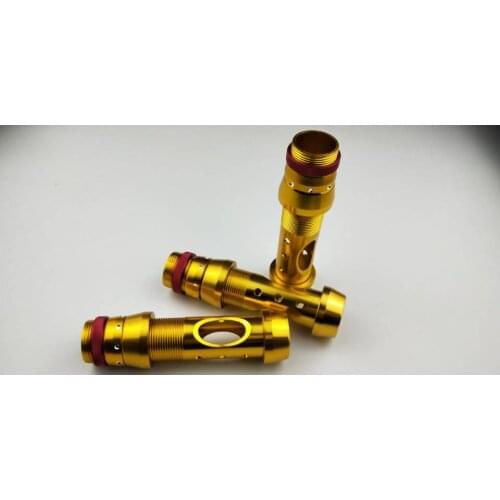 Heavy duty Reel seat Boat reel seat All-Aluminum Reel Sea Gold +Red color Size #24