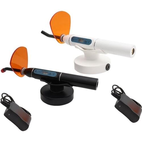 LED Curing Light Dental Cure Lamp Curing Machine Wireless Cordless Solidify LYA180A White Black
