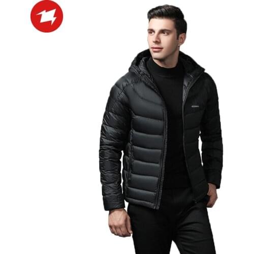 AEGISMAX Men Down Jacket 800FP Outdoor Camping Hike Ultralight Goose Down Jacket Coat Winter Warm Waterproof Jackets S-XXXL