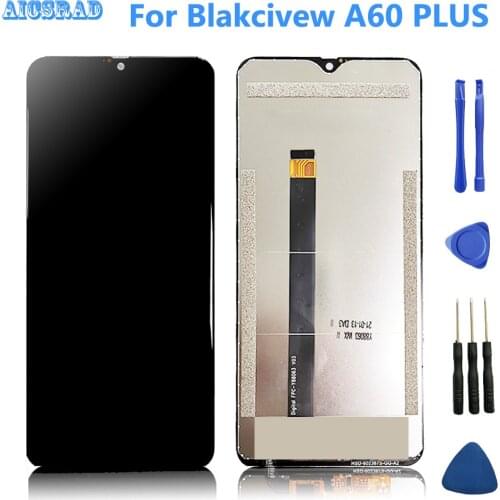 6.09" LCD Display+Touch Screen 100% Tested LCD Digitizer Glass Panel For Blackview A60 Plus Separate Smartphone Parts