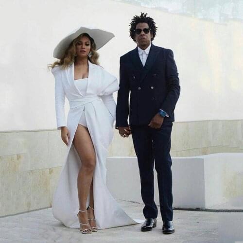 2019 Men Suits for Wedding Black Groom Tuxedos Terno Masculino Double Breasted 2Piece Groomsman Outfits Slim Fit Custume Homme