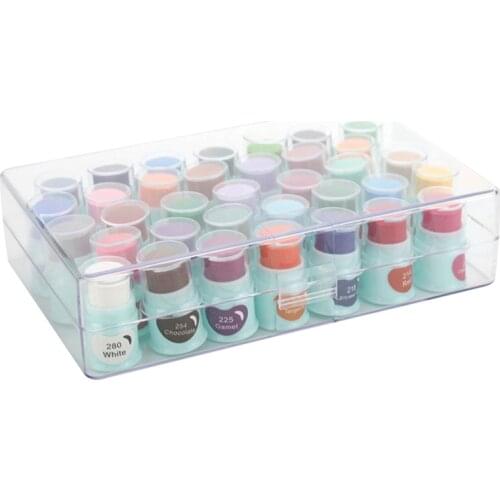 35-Color DIY Finger Overprint Pad, Hand Account Finger Overprint Pad, Rubber Stamp Cloth Art, Finger Painting Ink Pad