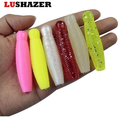 8pcs/lot soft fishing lure with salt 7.5g 6cm Wobblers Fishing bait Silicone Soft Baits Worms Peche shads soft leurre de peche