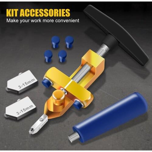8PCS Professional Easy Glide Glass Tile Cutter 2 In 1 Ceramic Tile Glass Cutting One-piece Cutter Portable Cutter Tool 2021