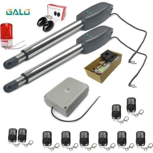 Automatic Gate Opener For Heavy Duty Double Swing Gates Up To 16' Long Or 600 LB (400KG Max) Color Kit Optional