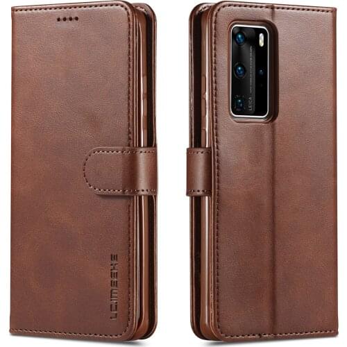 Leather Flip Wallet Case For Huawei P20 P30 P40 Lite Pro Phone Case For Huawei Mate 20 30 Pro P smart 2019 nova 6 se Case