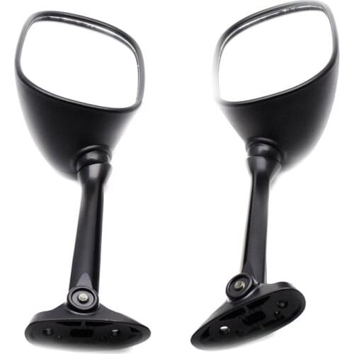 Black Motorcycle Mirrors For Suzuki Bandit 1250S 07-09 Katana 650 GSX650F 2008-2012