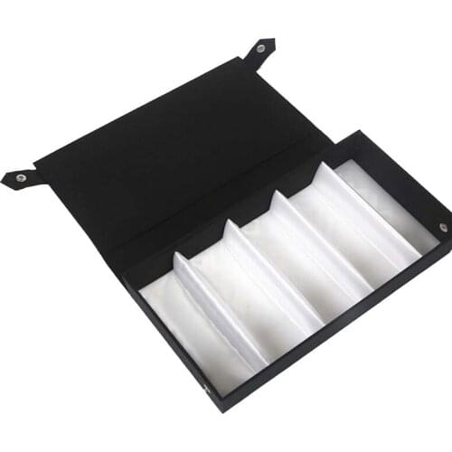 Birthday Gift Sunglasses Containing Box 5 Grid PU Sunglasses Display Box Glasses Storage Box Jewelry Display box