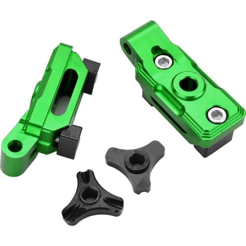 JAER Rear Fork Spindle Chain Adjuster Blocks for Kawasaki Ninja 400 2018 2019 2020 ninja 250 2018-2020