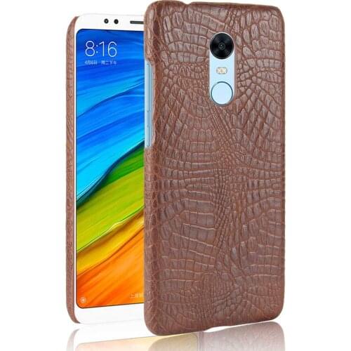 SUBIN New Case For Xiaomi redmi 5 5.7" Luxury Crocodile Skin PU Leather Back Cover Phone Protective Case for redmi 5