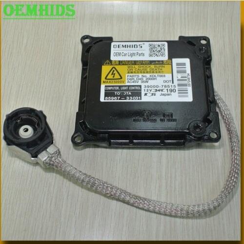 OEM D4S ballast 1PCS Original OEMHIDS Used KDLT003 39000 78515 280cm headlight Control Unit Module ECU xenon hid 85967 33031