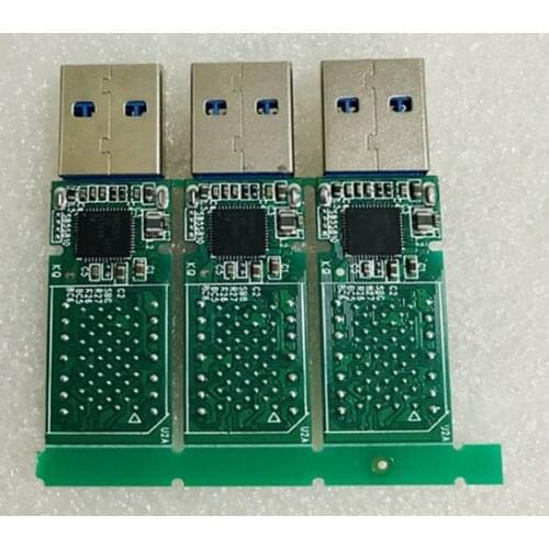 USB3.0 PCB LGA60 PCBA 2 layer PCB manufacturing Assembly usb flash drive circuit board smt line factory pcba testing PCB Solder