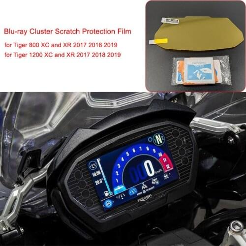 For Triumph 2017 2018 2019 Tiger 1200 XC XR Cluster Scratch Protection Film Speedo Dashboard Shield for Triumph Tiger 800 XC XR