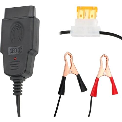 Professional Car Computer ECU Memory Saver Auto Emergency Power supply Cable Automotive OBD2 Battery Replacement Tool