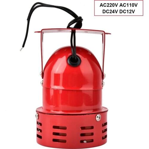 Sirena alarma 40W 120 DB Electric Motor Driven Alarm Factory Vehicle Mini Fire Prevention Horn siren