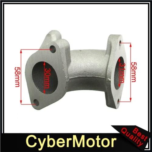 Manifold Intake Pipe For Zongshen Z190 190cc Pit Dirt Bike ZS1P62YML-2